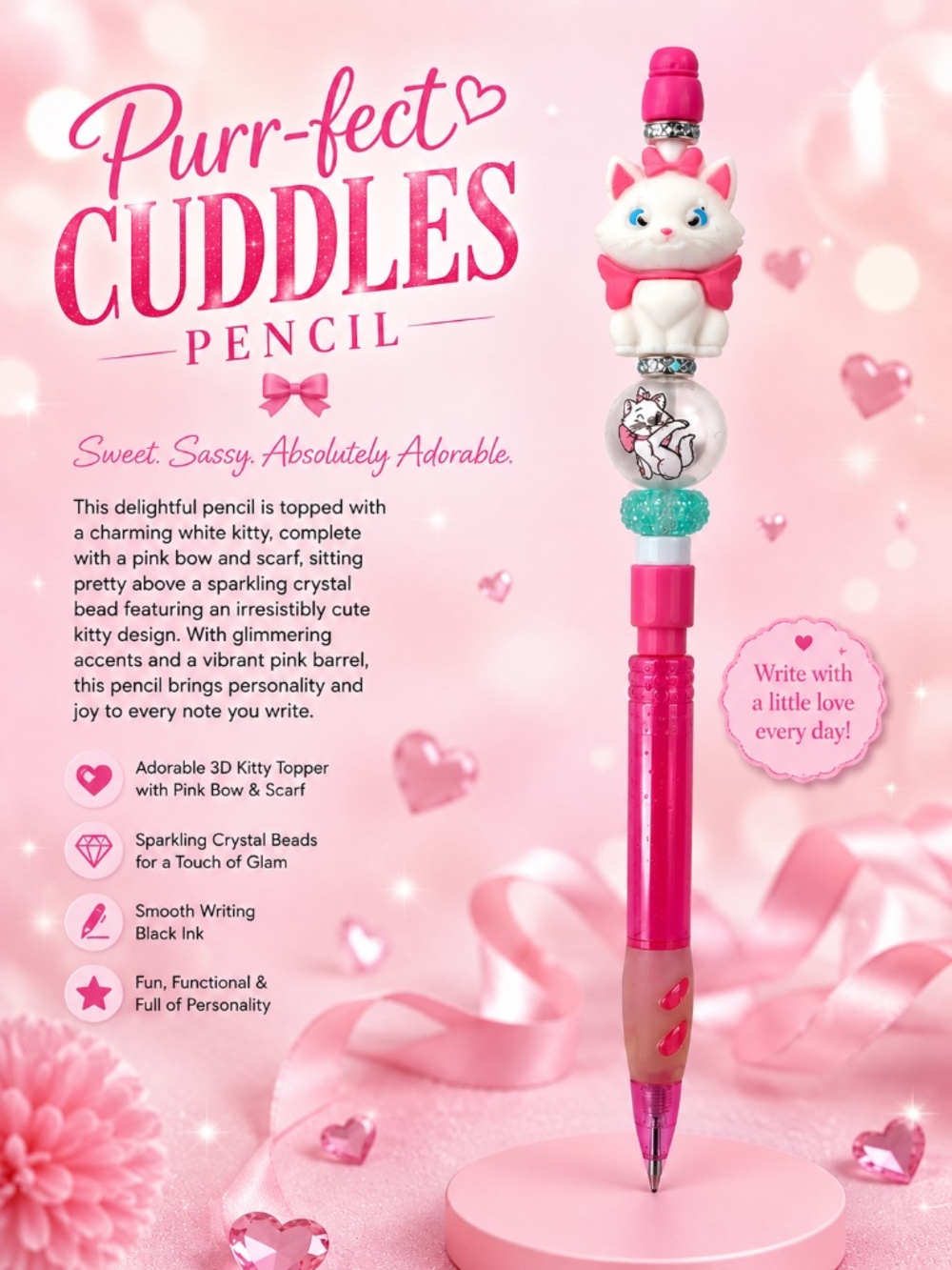 Fancy Little Feline Pencil